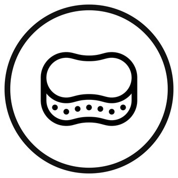 recommend clip art: Editable cleaning sponge, scrubber vector icon. Part of a big icon set family. Perfect for web and app interfaces, presentations, infographics, etc
