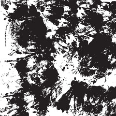 abstract black and white grunge background texture  vector illustration.