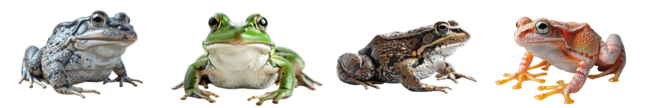 A high-quality image of a frog, highlighting its jumping ability and amphibious nature.