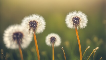 Obraz premium Dandelion plant