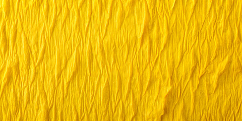 Yellow crepe paper texture background, crepe paper, yellow, vibrant, textured, backdrop, craft, art, decoration, crumpled