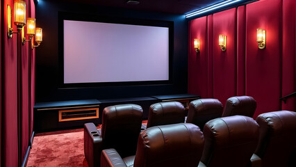 Modern Home Theater - Luxury Home Entertainment
