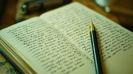 A close-up of a notepad with handwritten notes, showing the paper texture and the casual, everyday use of stationery.