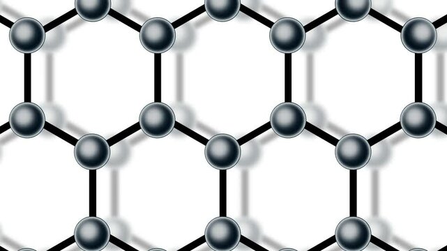 graphene atomic structure, a single layer of carbon atoms arranged in hexagons, graphene is often considered a prototypical two-dimensional material, chemical formula, graphene's atomic structure