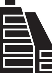 Office Building Glyph Icon
