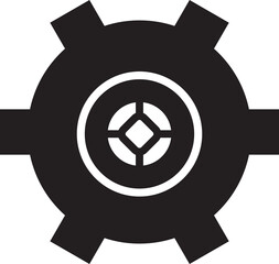Gear Icon Illustration