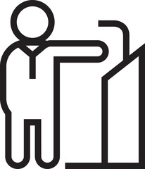 Conference Speaker Icon
