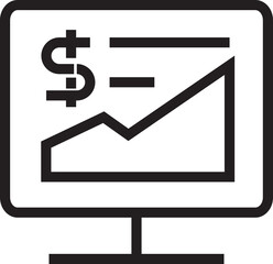 Financial Graph Icon
