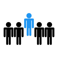 group leader icon, team leader icon