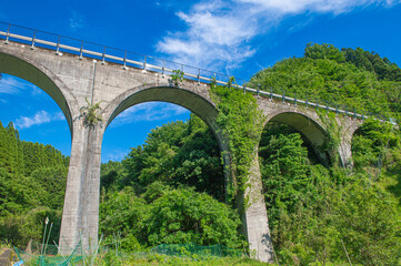 Fototapeta premium 栗木野橋梁（金剛野橋）