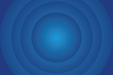 Abstract background of layered blue circles
