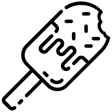 recommend clip art: ice cream outline vector icon