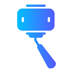 selfie stick Gradient icon