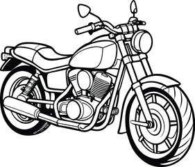Rev Up Your Creativity: Designing Motorcycles with Vector Graphics.