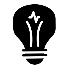 bulb Solid icon