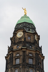 New Town Hall or The Neues Rathaus in Dresden