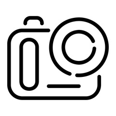 gopro Line Icon