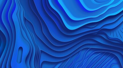 Obraz premium Abstract blue background, copy space, poster for your design