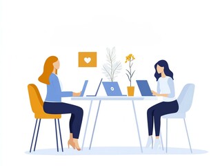 Team creating social media graphics, focus on visual appeal and branding, creative office