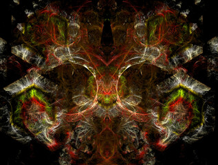 Imaginatory fractal abstract background Image