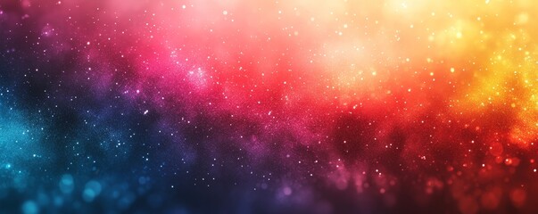 Obraz premium Vivid Gradient Noise Effect Background for Festive Designs with Copy Space, Ideal for Web Templates and Wallpapers