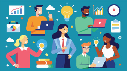 Digital business concept illustrations,mega set collection of scenes with men