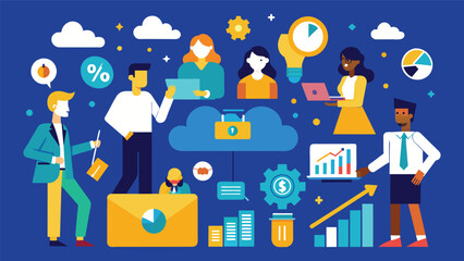 Digital business concept illustrations,mega set collection of scenes with men