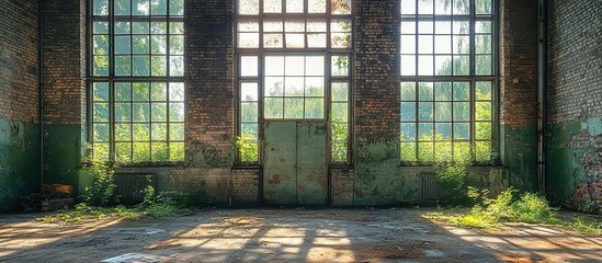 Sunbeams in Abandoned Factory