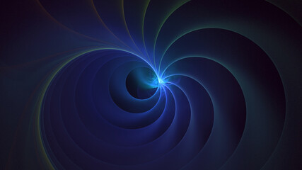 3D manual rendering abstract fractal light background. Its not AI Generatd illustration.