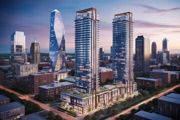 Innovative Skyscrapers Transforming Tech Districts for Business Growth and Architectural Excellence