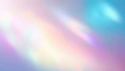 きらきらしたプリズムの光のライトフレア背景