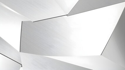 Abstract Silver:  Geometric Textures