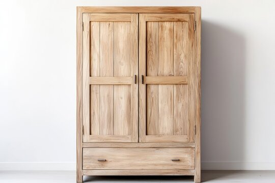 Upcycled wardrobe with reclaimed wood, offering a minimalist approach to eco-friendly interior design, recycled wardrobe, minimalist upcycled furniture