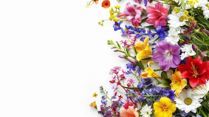Beautiful Colorful Flowers - Roses and Daisies