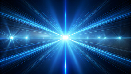 Obraz premium Blue laser technology background with futuristic design, blue, laser, technology, background, futuristic, design, science