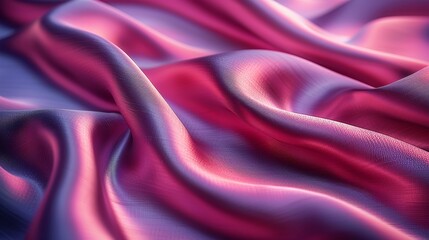 Satin Texture - Magenta Background