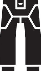 Fashion Trousers Glyph Icon