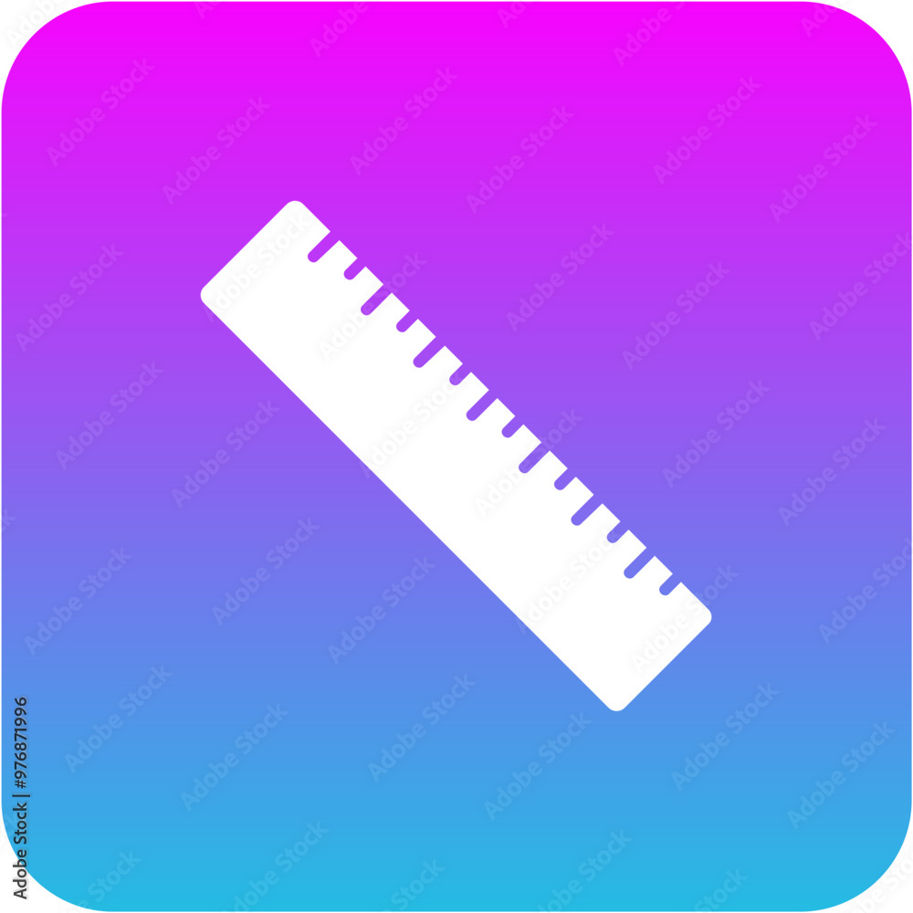 Poster ruler icon