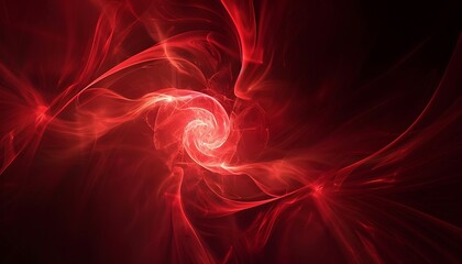 Abstract red background with bokeh defocused lights