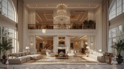 modern classic living room