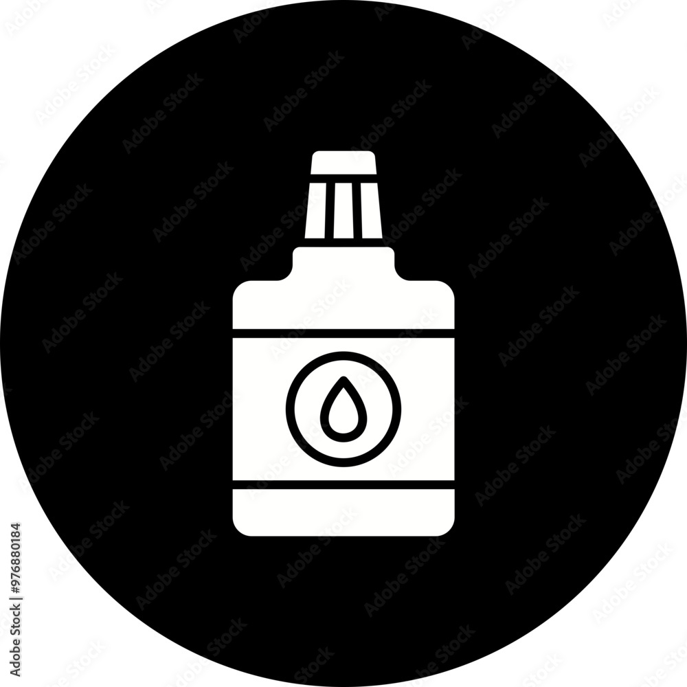 Sticker correction fluid icon