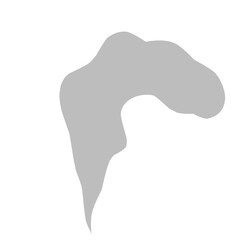gray smoke vector