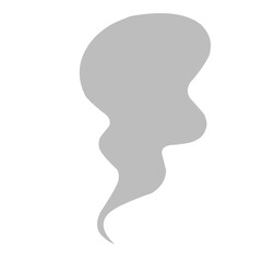 gray smoke vector