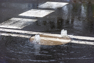 Powódź na ulicy © Grzegorz Polak