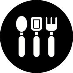 Baby cutlery Icon