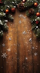 Festive Christmas background