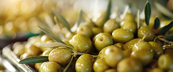Image of olives in 4k ultra HD High Quality