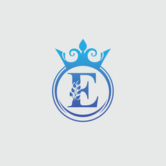 Royal Beauty Care Logo With Letter E