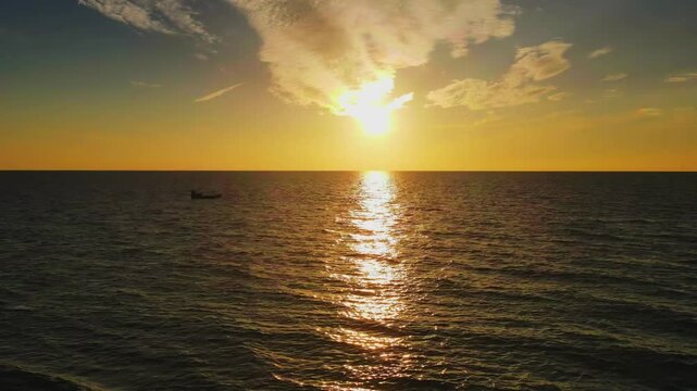 Sunset on the Island of Fehmarn