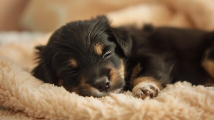 Adorably cute very little new puppy